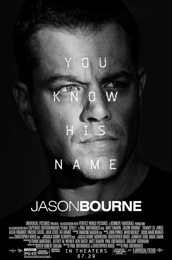 Jason Bourne 2016 - movie