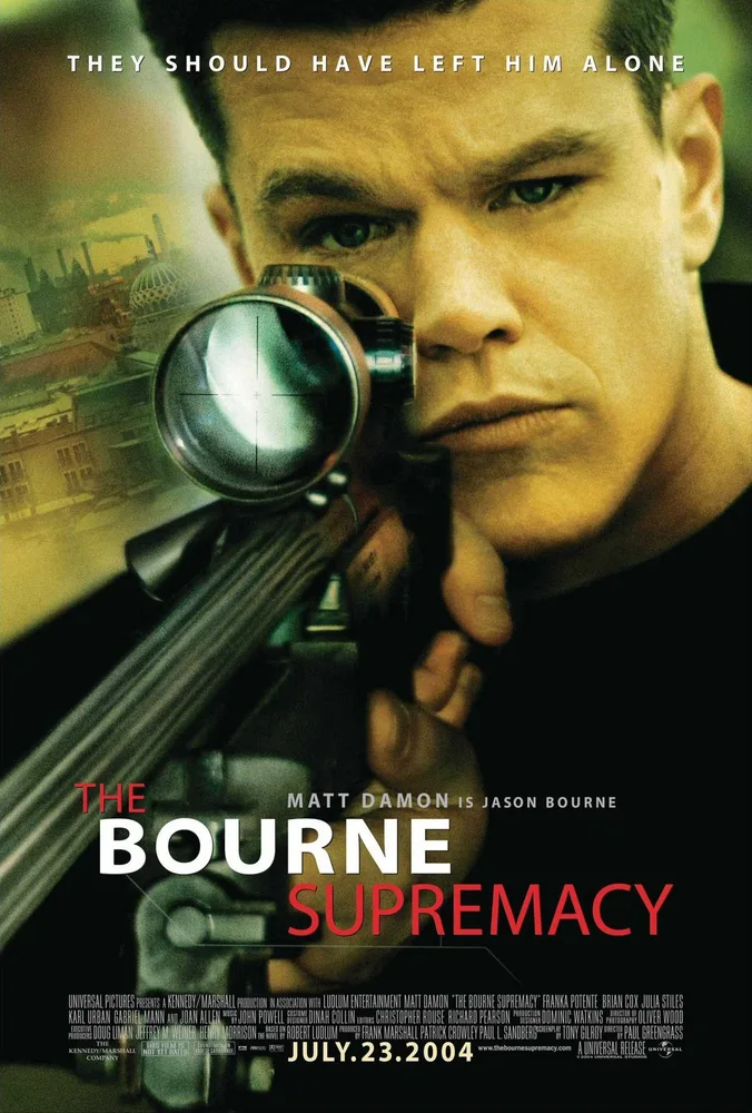 The Bourne Supremacy 2004 - movie