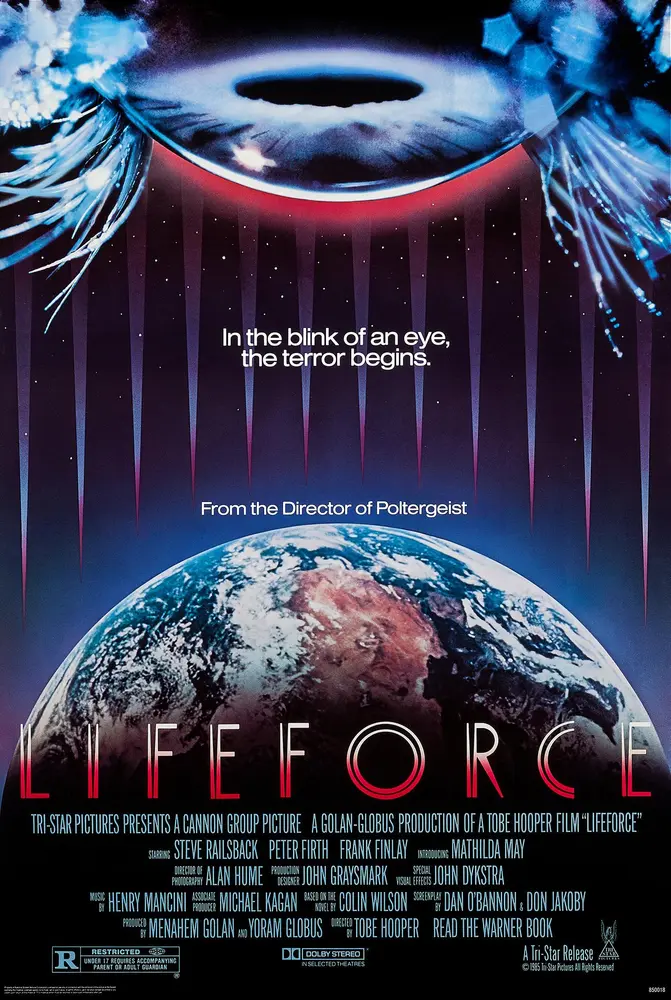 Lifeforce 1985 - movie