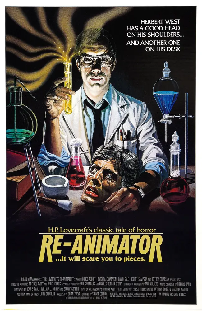 Re-Animator 1985 - movie