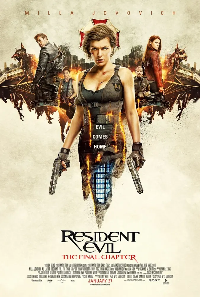 Resident Evil: The Final Chapter 2016 - movie